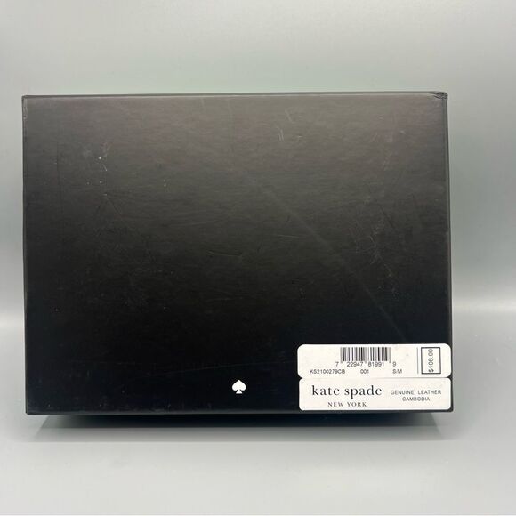 Kate Spade New York Leather Adjustable Bow Belt Bag Size S/M Black - Picture 3 of 4